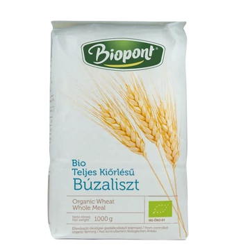 Bio Teljes kiőrlésű búzaliszt