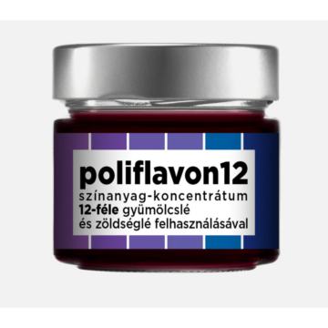 Poliflavon-12 Színanyag-szuperkoncentrátum 12-féle frissen préselt léből