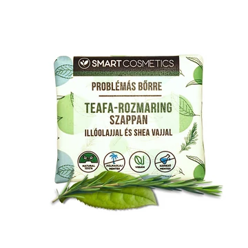 Teafa-Rozmaring szappan sheavajjal