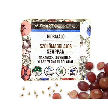 Szőlőmagos szappan vörösszőlőmag-olajjal