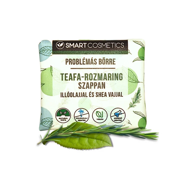 Teafa-Rozmaring szappan sheavajjal